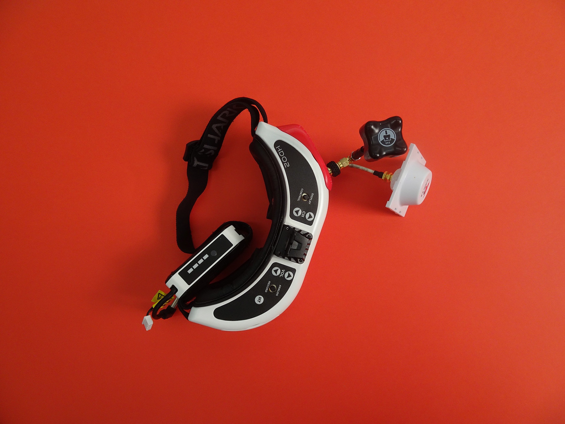FPV Drone — strap-mounted accessory