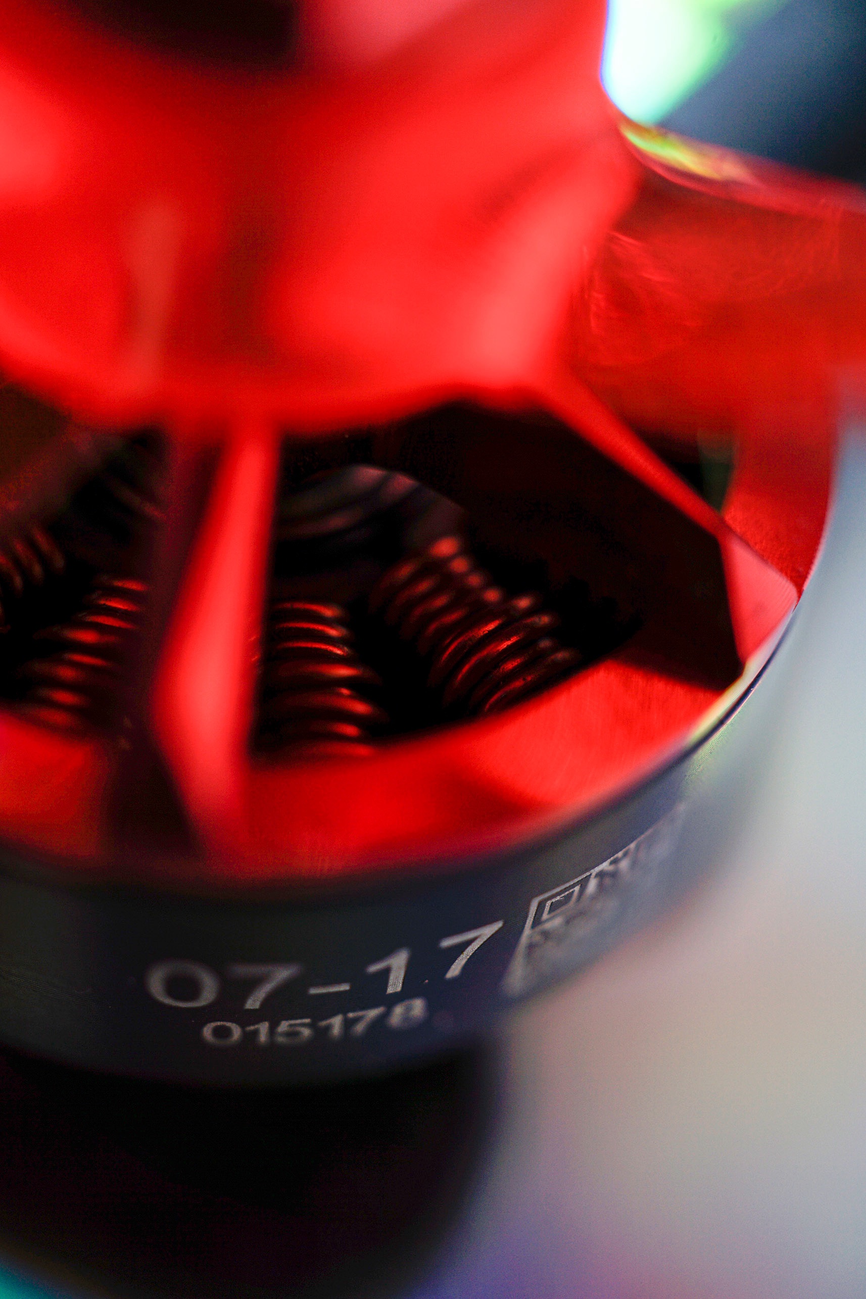 FPV Drone — brushless motor close-up