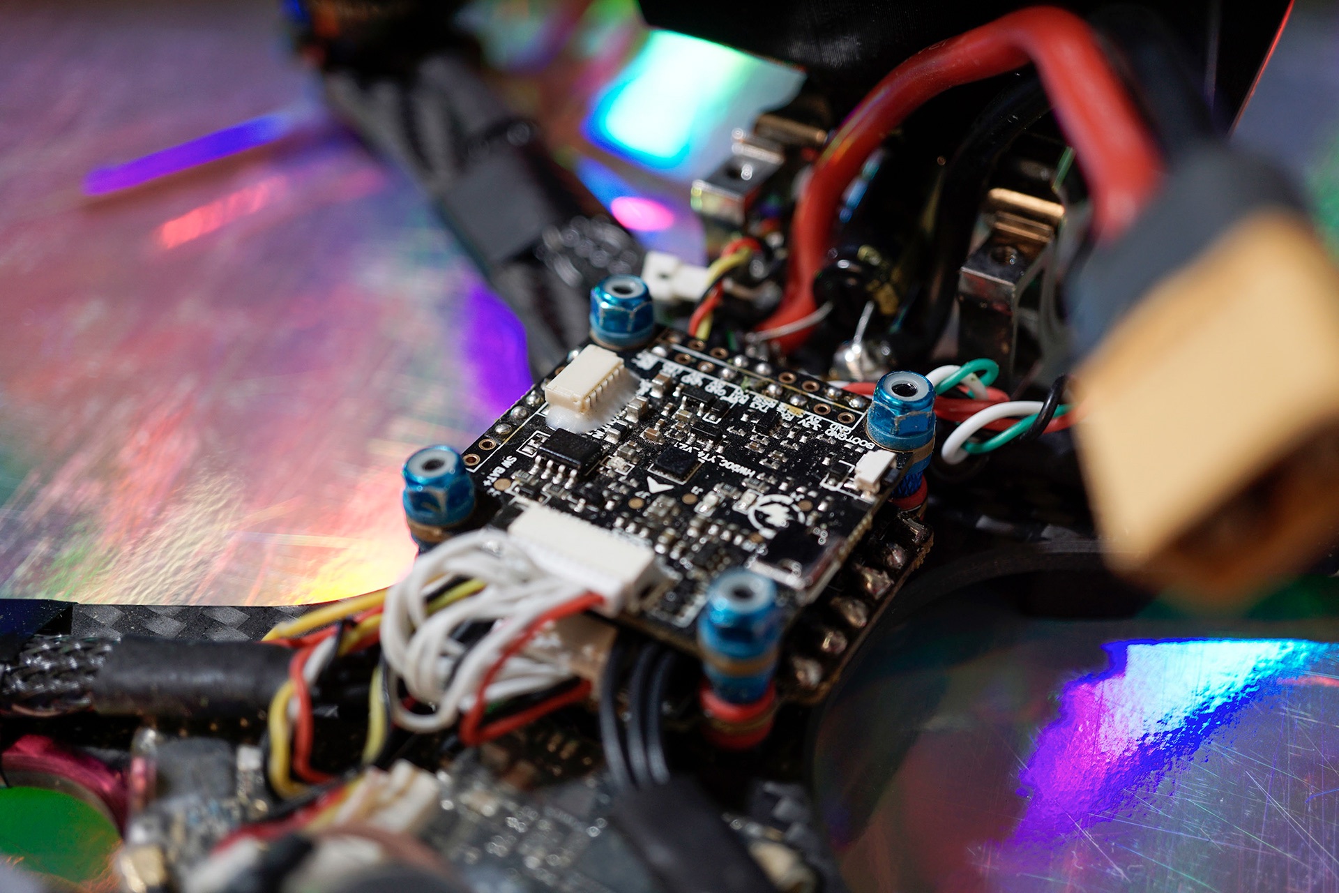 FPV Drone — flight controller and wiring
