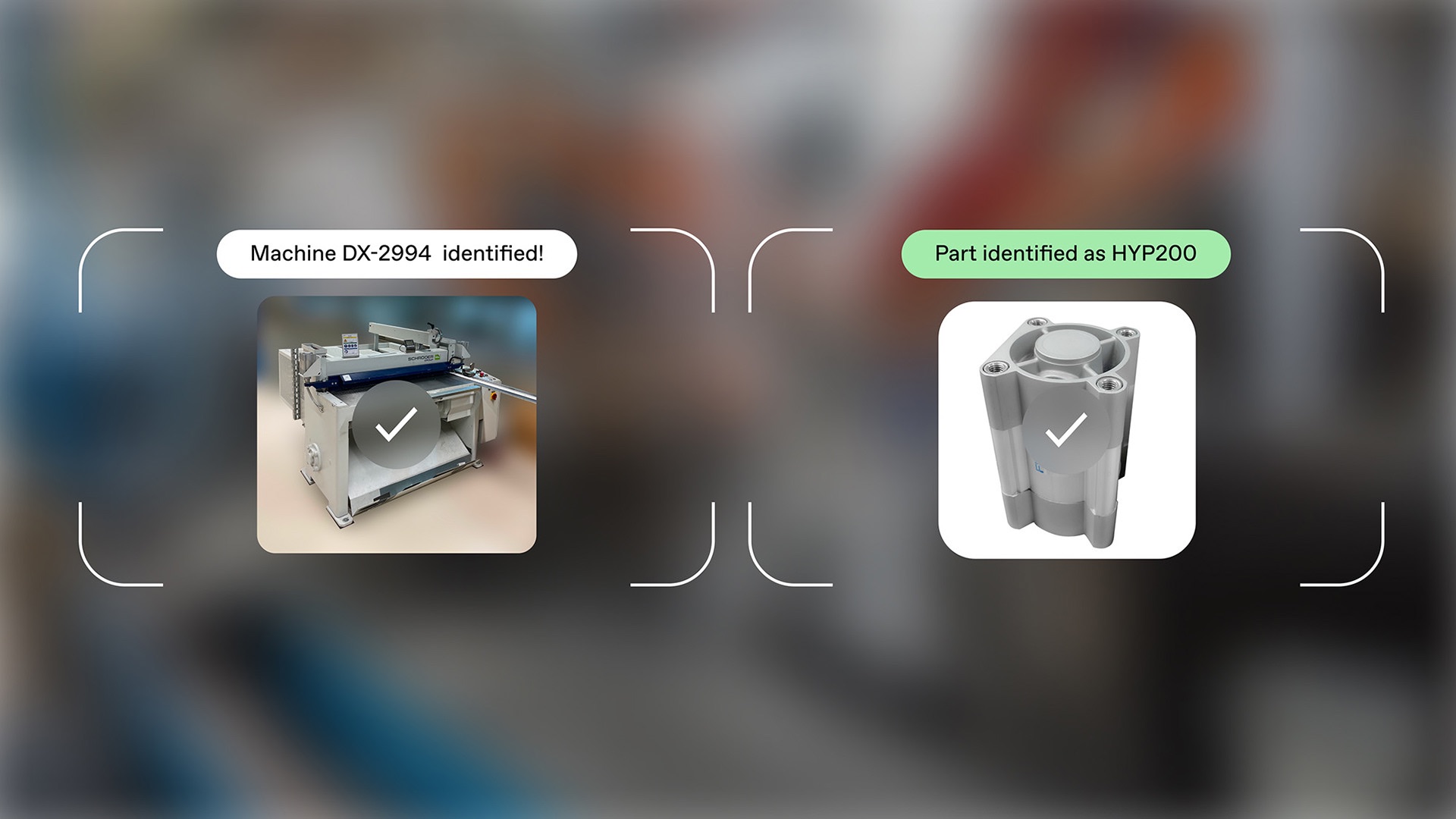 IndustryVision — machine and part identification