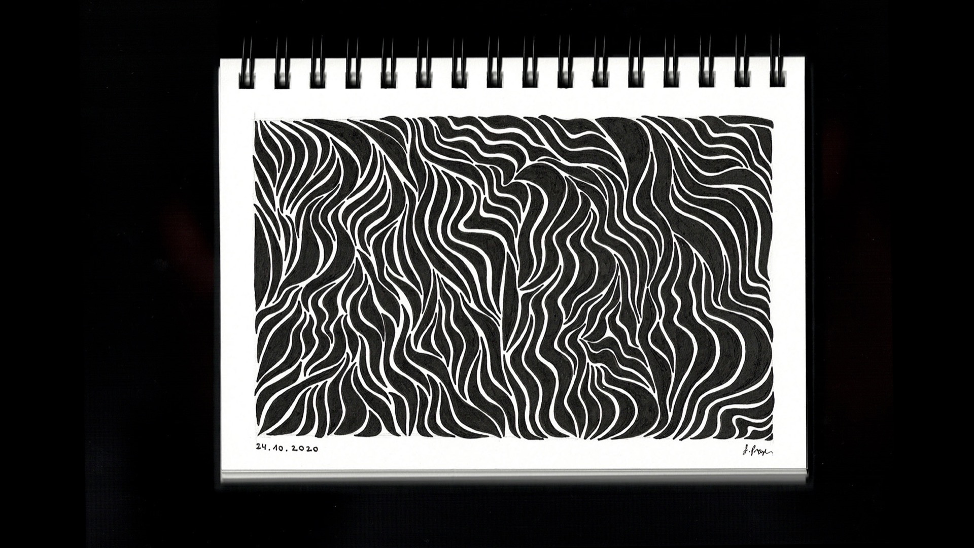 Mindbook — abstract ink sketchbook
