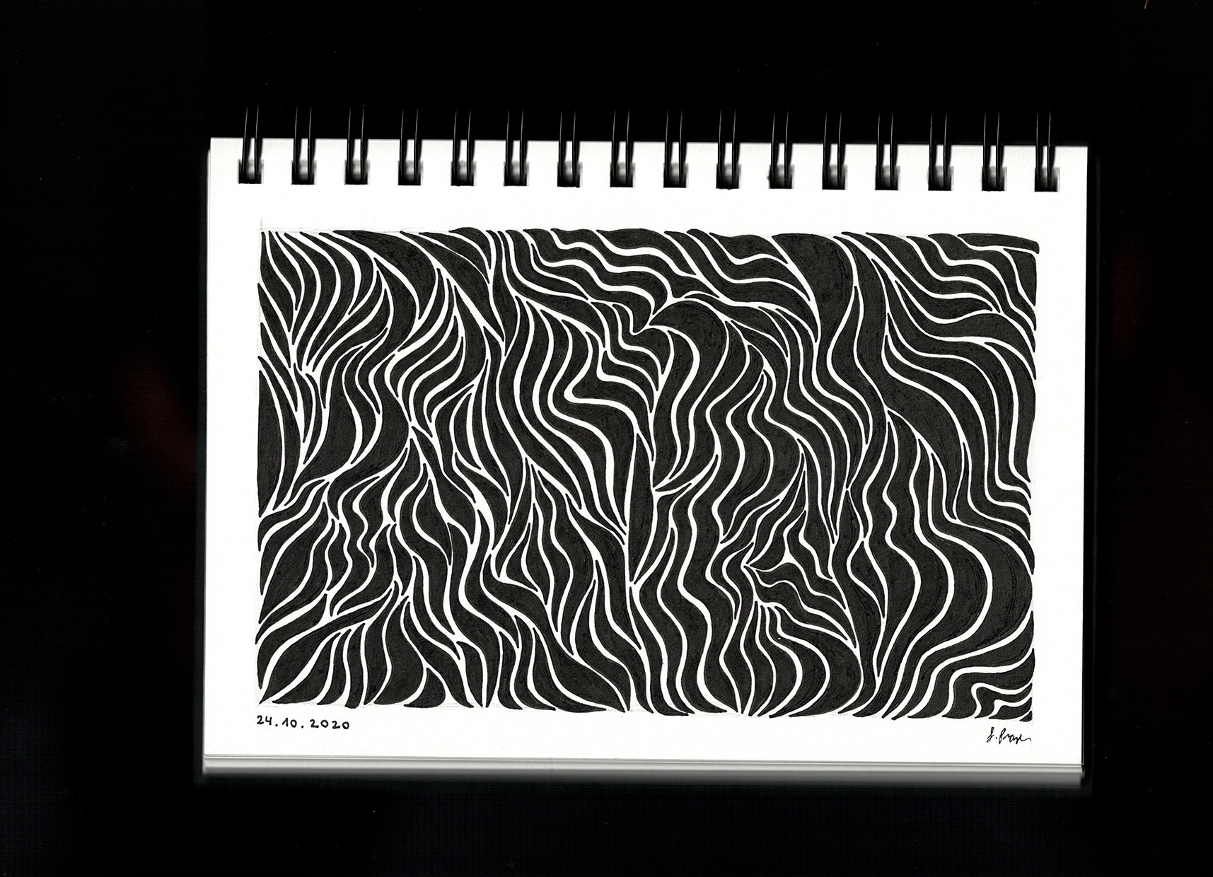 Mindbook — abstract ink drawing