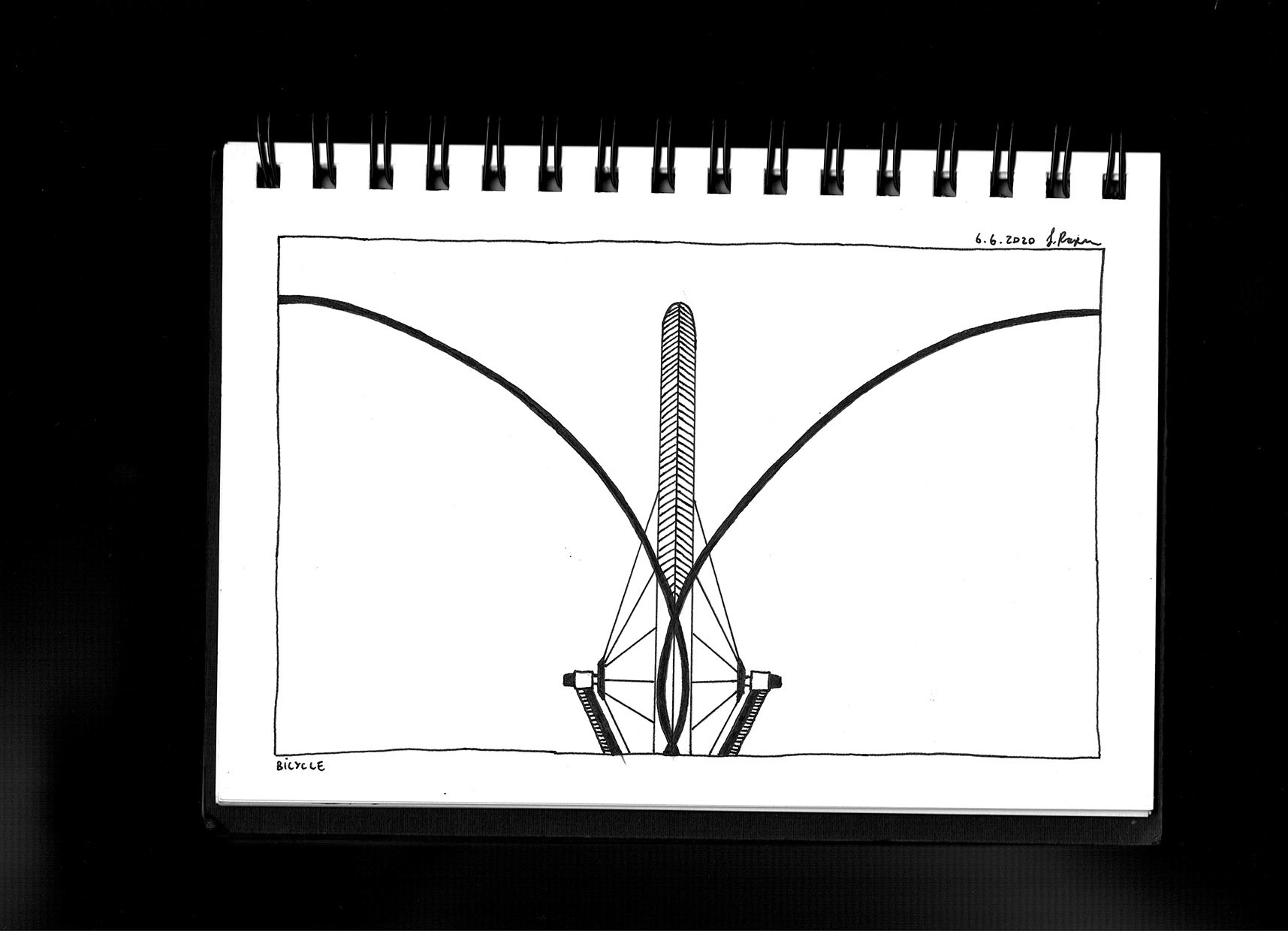 Mindbook — abstract ink drawing