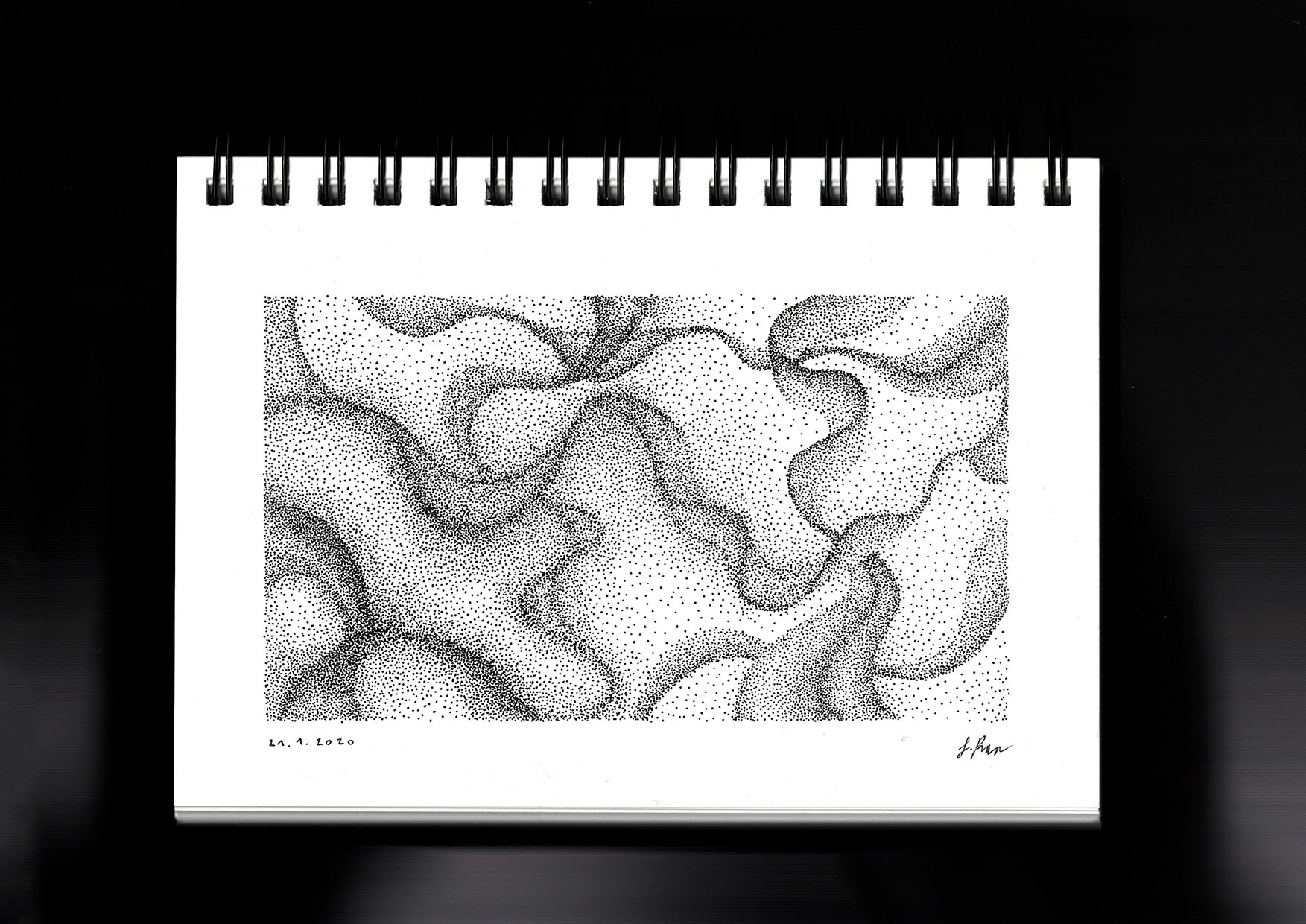 Mindbook — abstract ink drawing