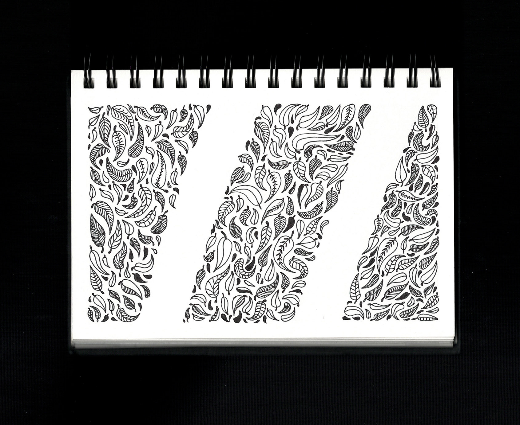Mindbook — abstract ink drawing