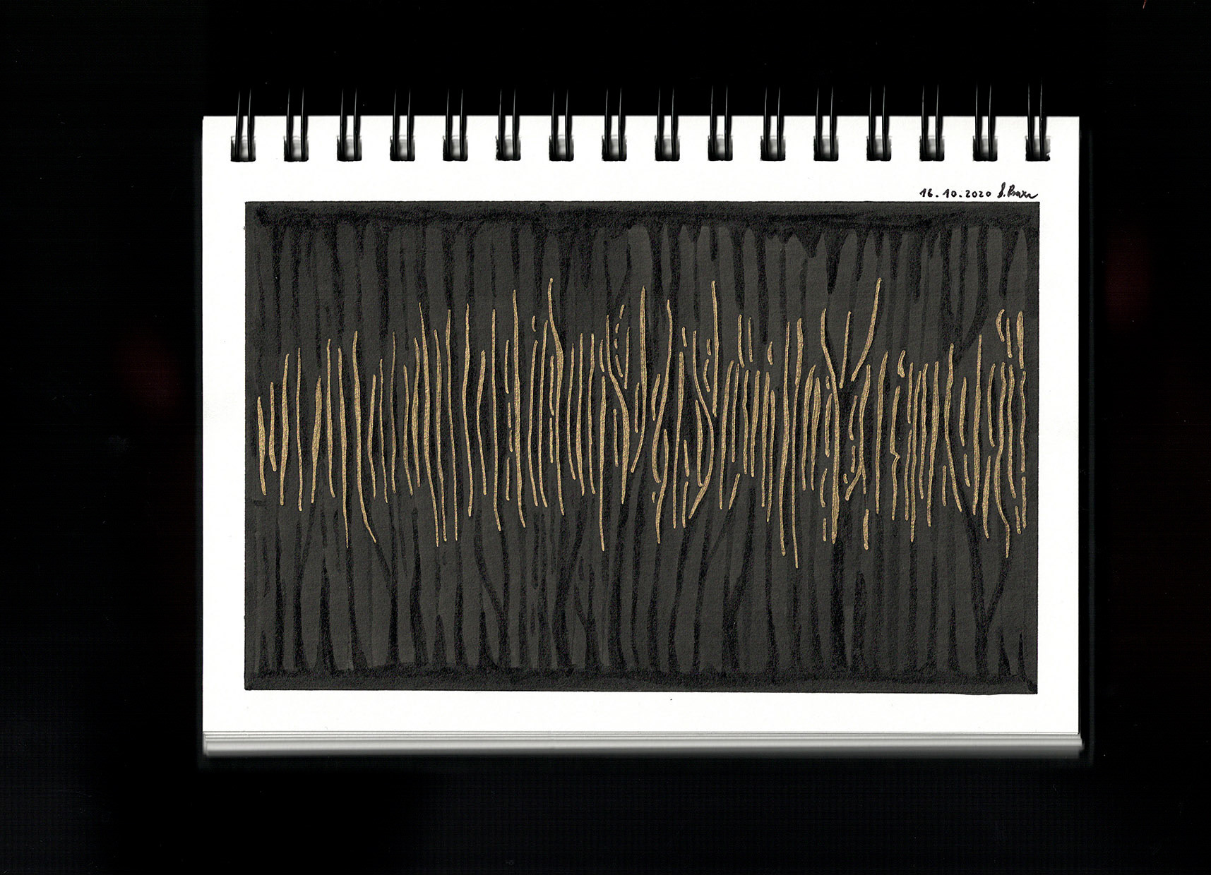 Mindbook — abstract ink drawing