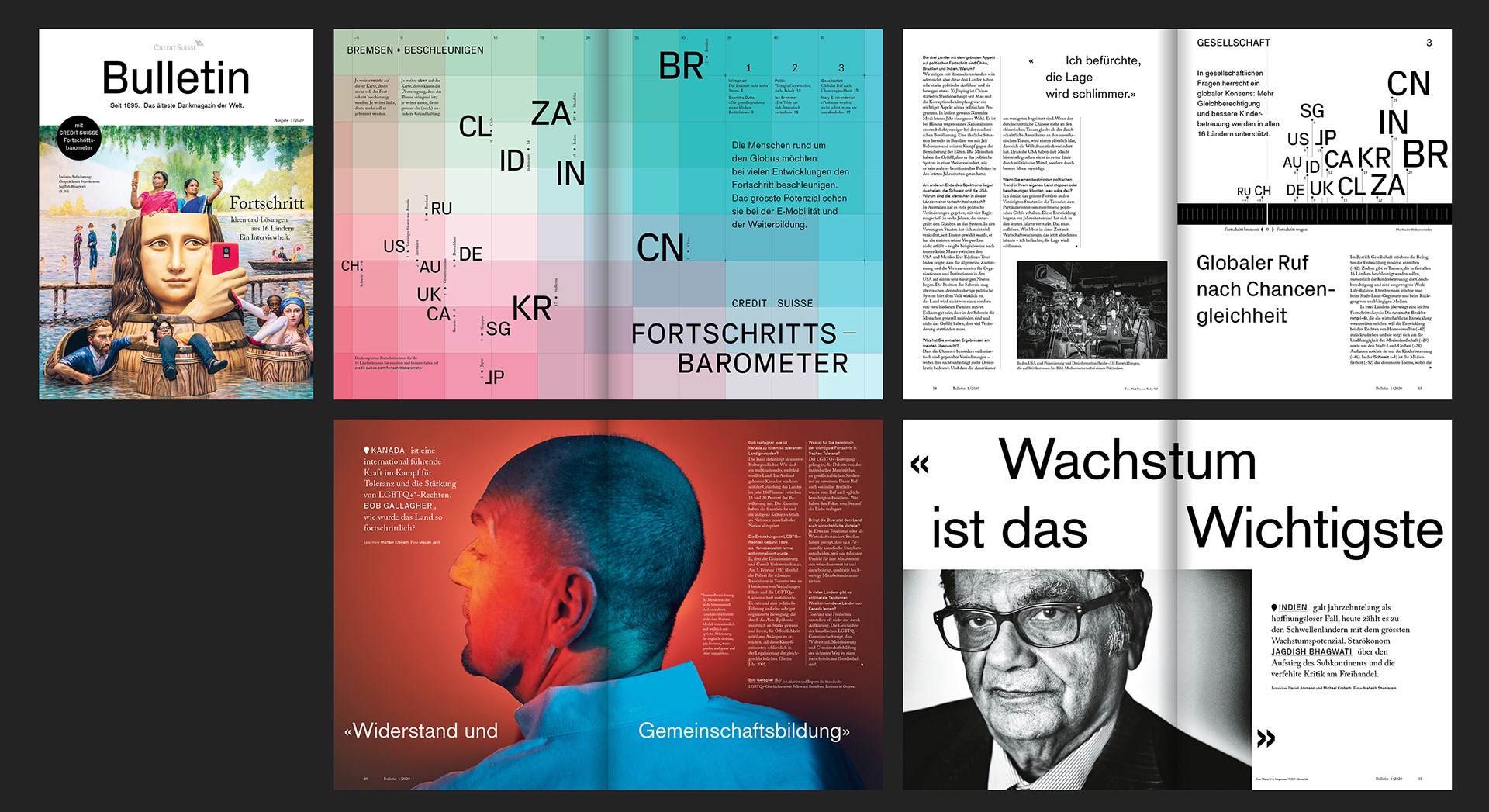 Credit Suisse — editorial spread