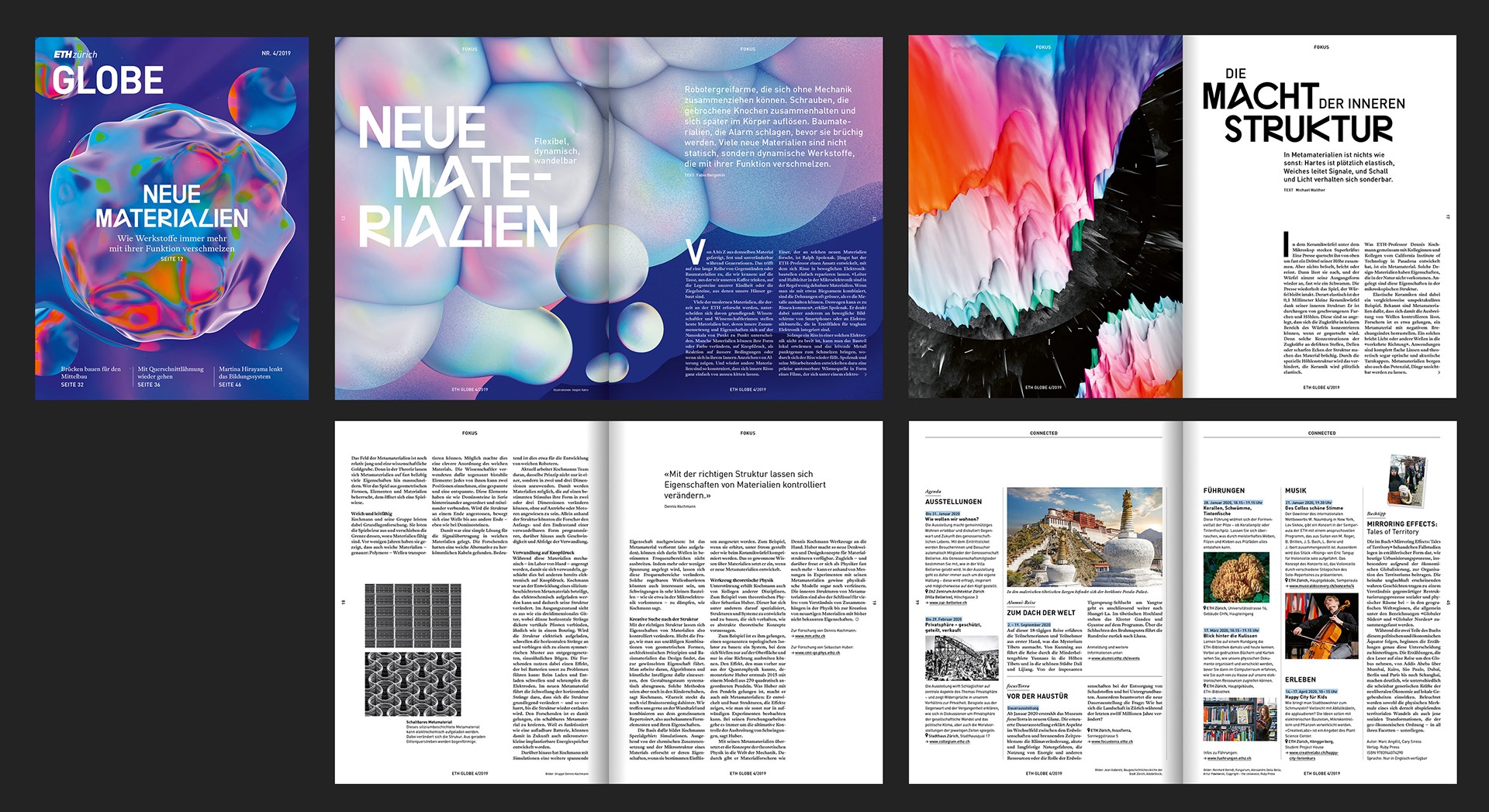ETH Zurich — Globe spread