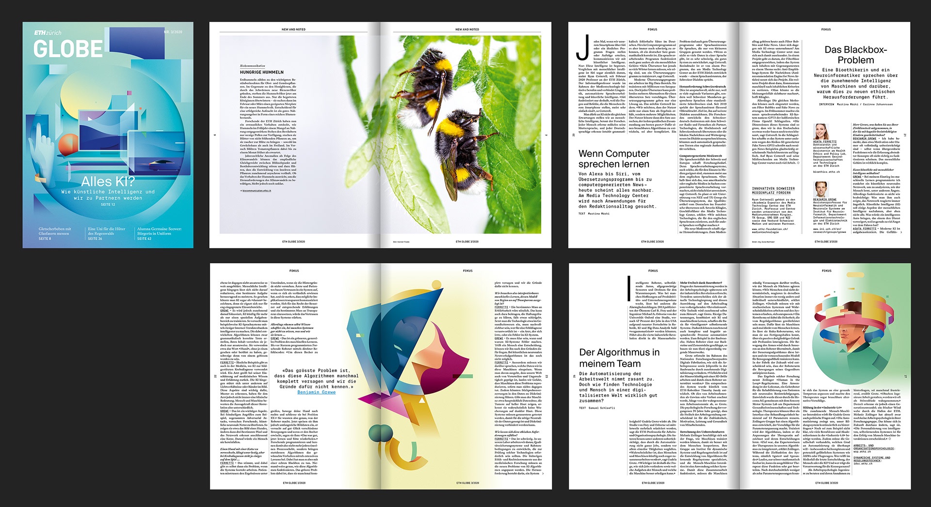 ETH Zurich — Globe spread