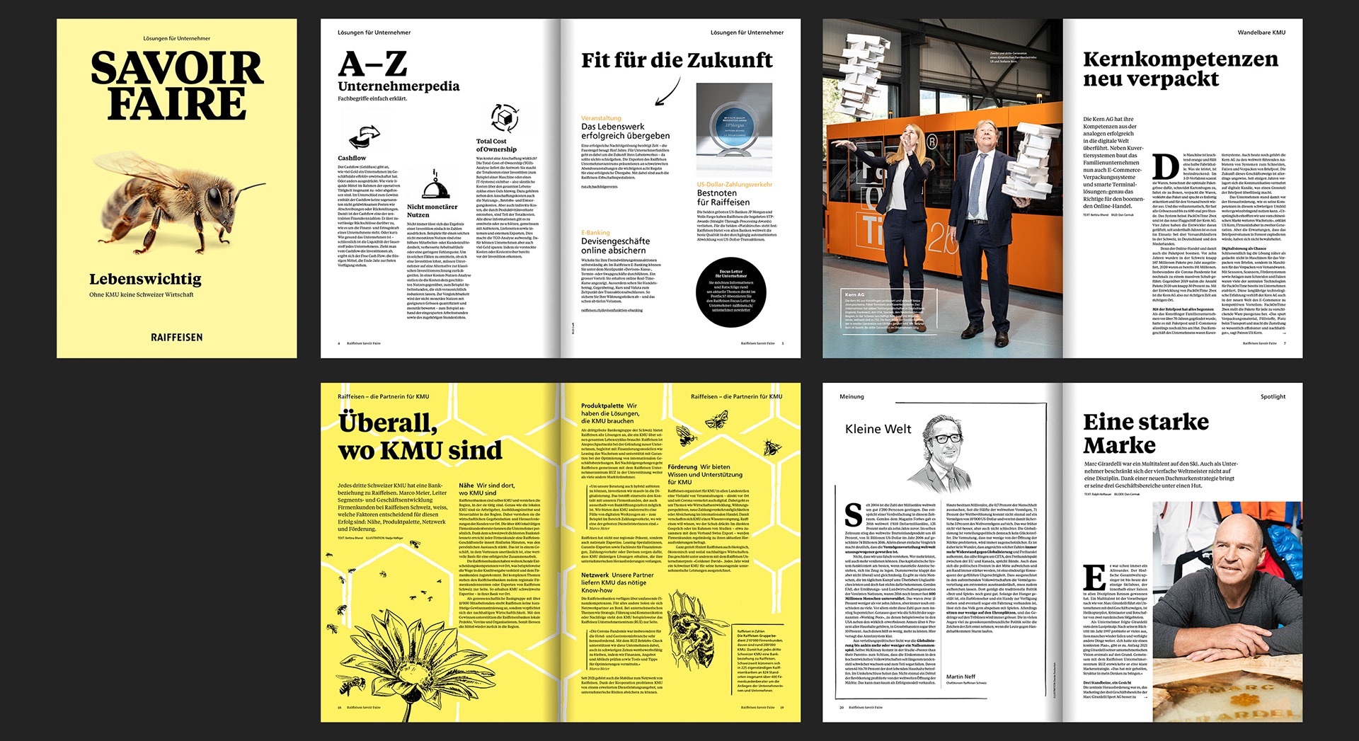 Raiffeisen — Savoir Faire spread