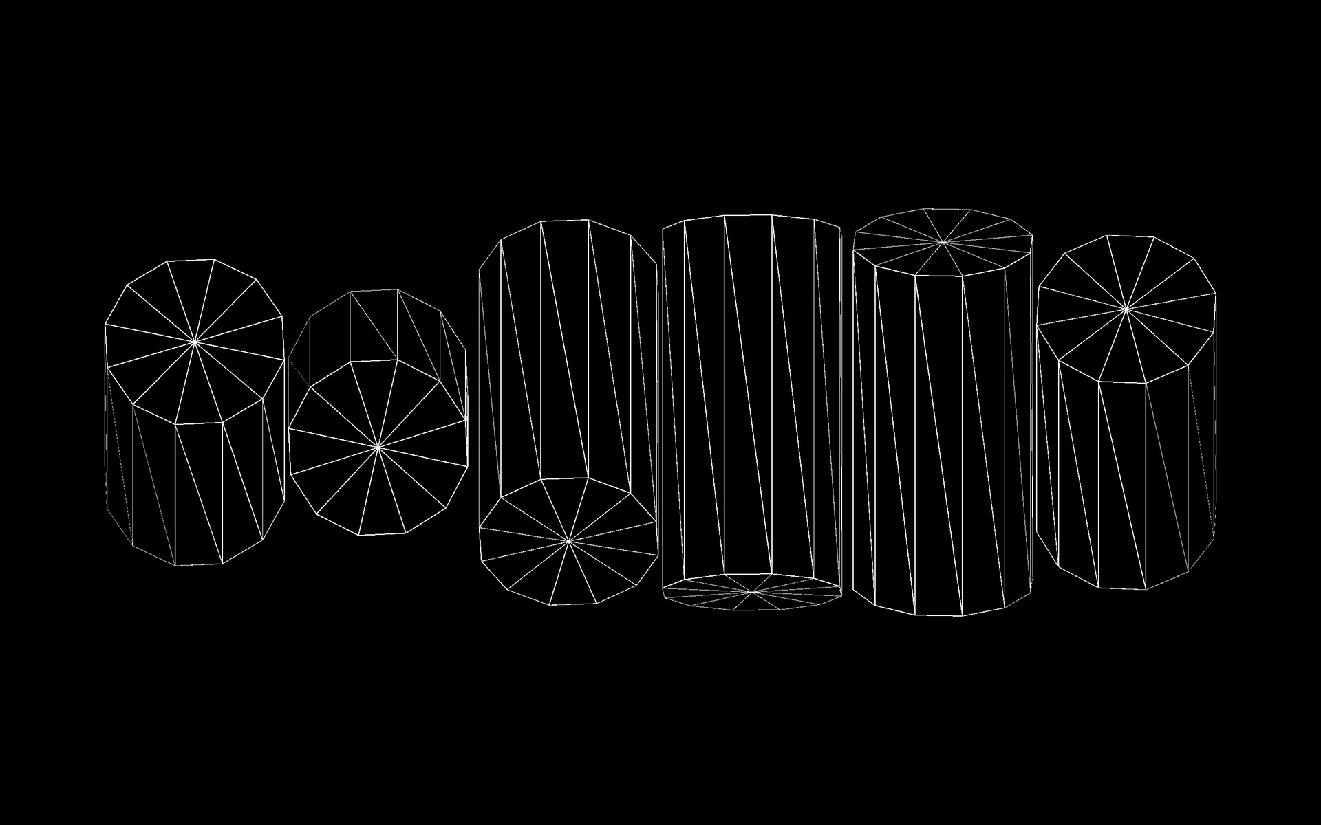 Stop Hate Speech — wireframe shapes of the letterforms on black