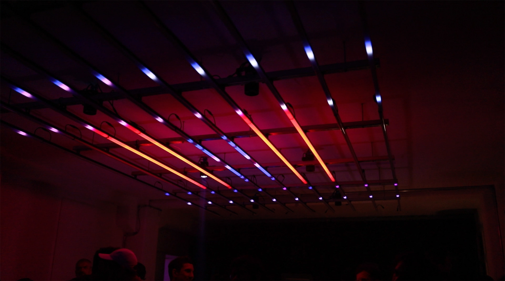 Tanztrieb — the pixeltube wall in full colour